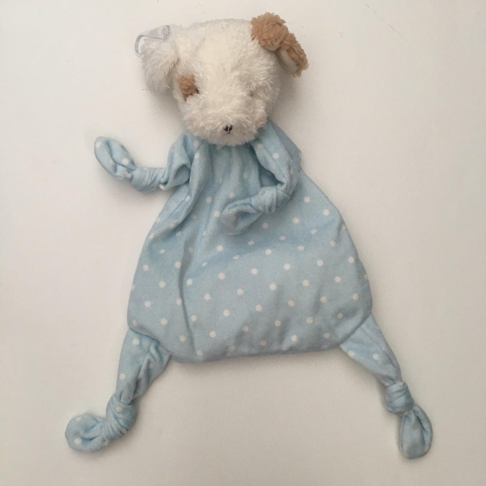 Baby Lovey Security Plush Knotty Friend Puppy Soft Baby Toy | Bunnies by the Bay